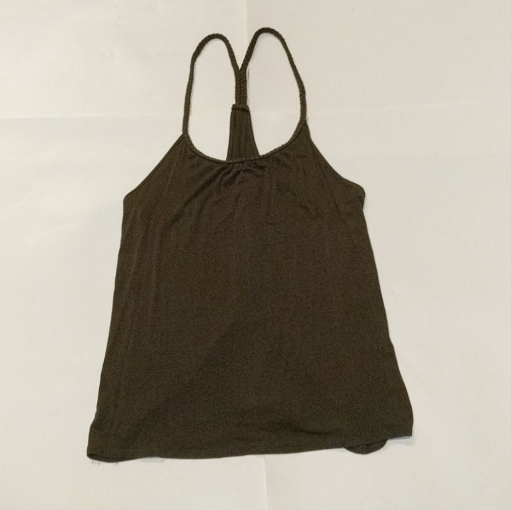 Heart Hips green tank